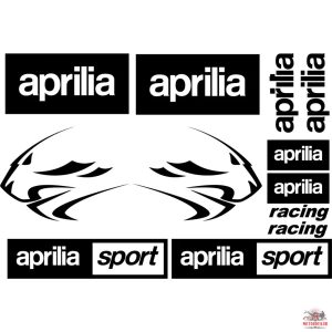 Aprilia sport, racing matrica szett