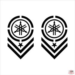 Yamaha Logo motor matrica szett