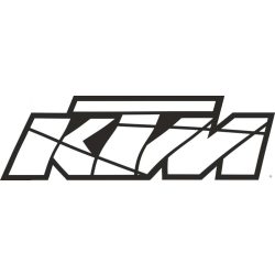 KTM "1" bicikli matrica