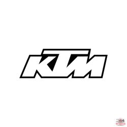 KTM bicikli dísz matrica