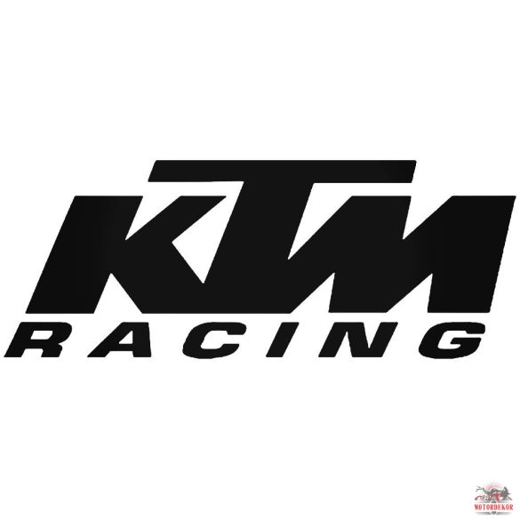 KTM Racing "1" bicikli matrica