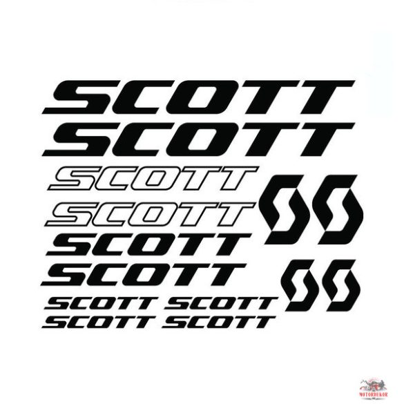 SCOTT "2" matrica szett