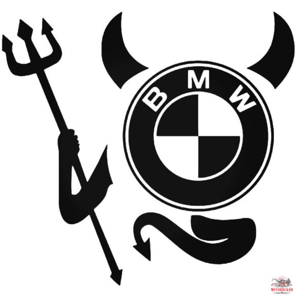 BMW Ördög matrica