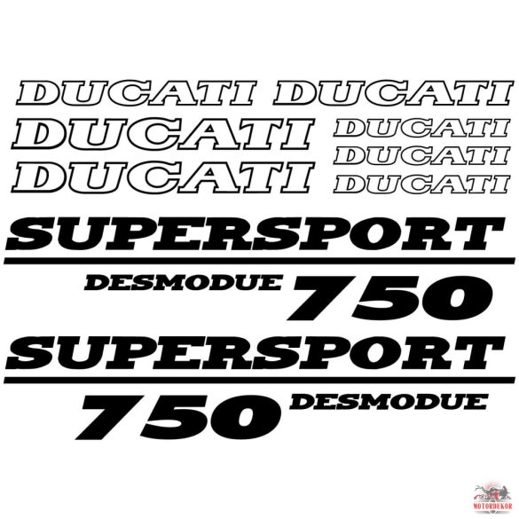 Ducati 750 Supersport szett