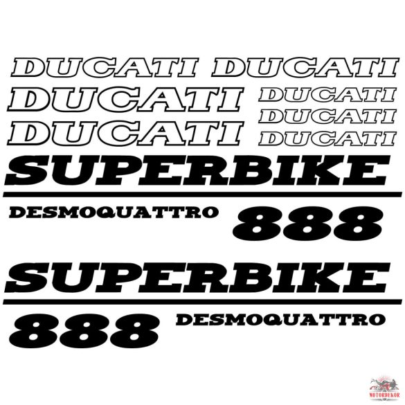 Ducati 888 Superbike szett