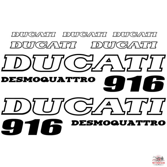 Ducati 916 szett