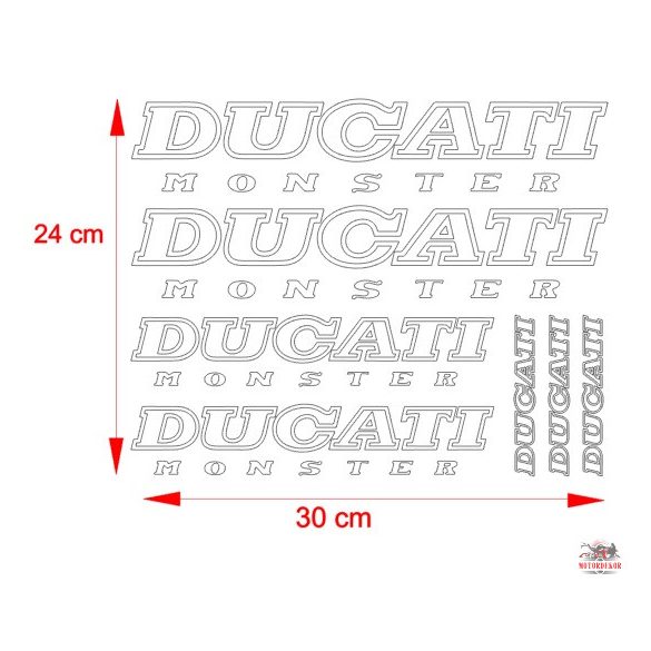 Ducati MONSTER szett