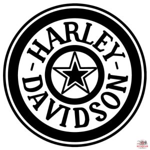 Harley-Davidson kerék matrica