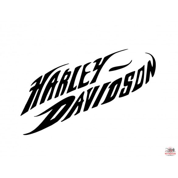 Díszes Harley-Davidson felirat matrica