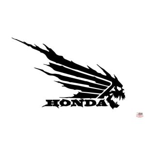Honda halálfej 1 db szárny matrica