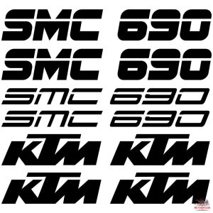 KTM SMC 690 matrica szett