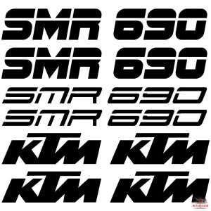 KTM SMR 690 matrica szett