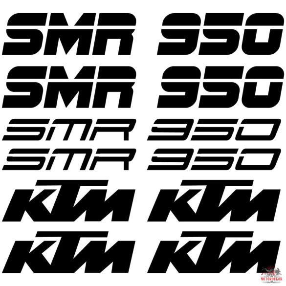 KTM SMR 950 matrica szett