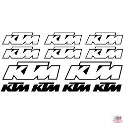 KTM matrica szett