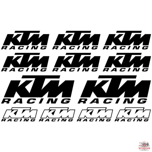 KTM Racing matrica szett