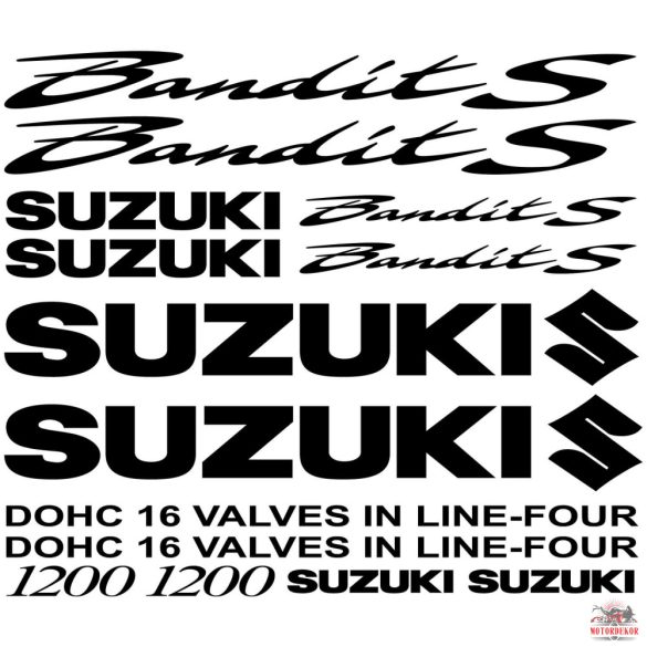 Suzuki Bandit 1200 matrica szett