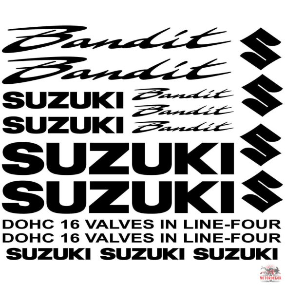 Suzuki Bandit matrica szett