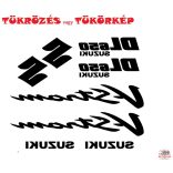 Suzuki DL650 matrica szett