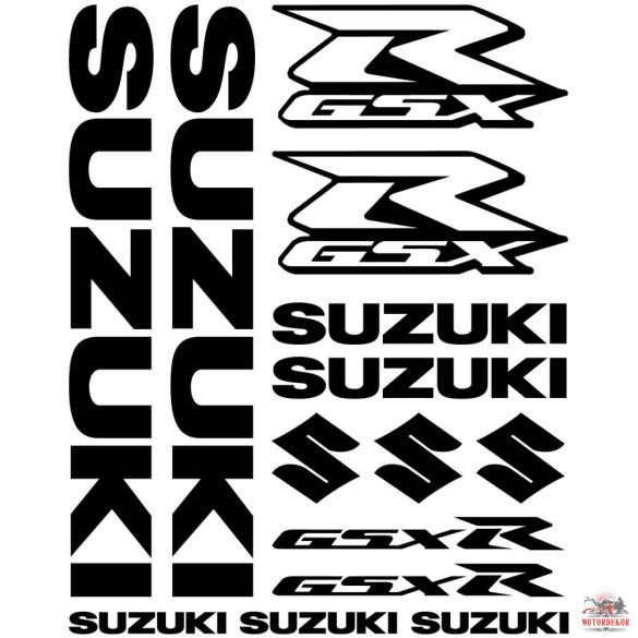 Suzuki GSX-R matrica szett