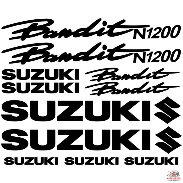 Suzuki Bandit N1200 matrica szett