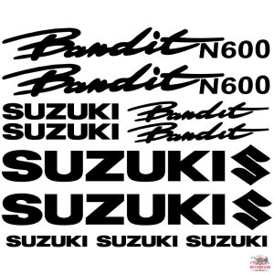 Suzuki Bandit N600 matrica szett