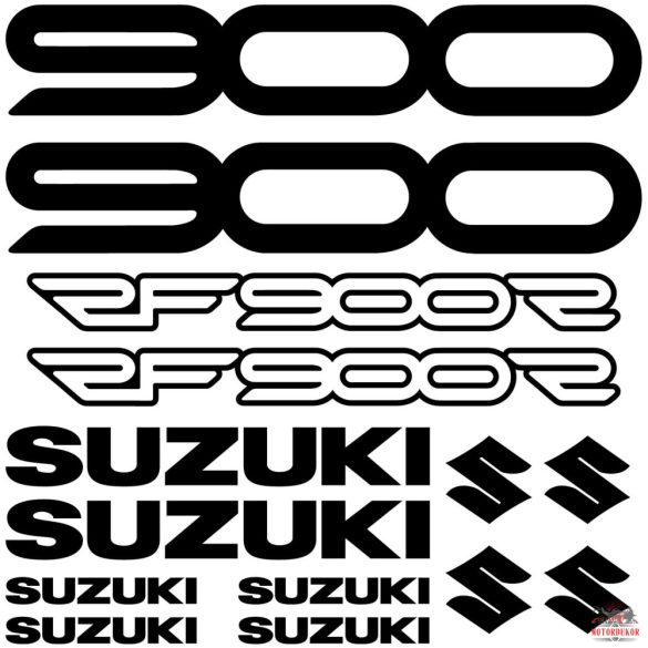 Suzuki RF900R matrica szett