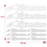 Alpinestars "2" szponzor matrica szett