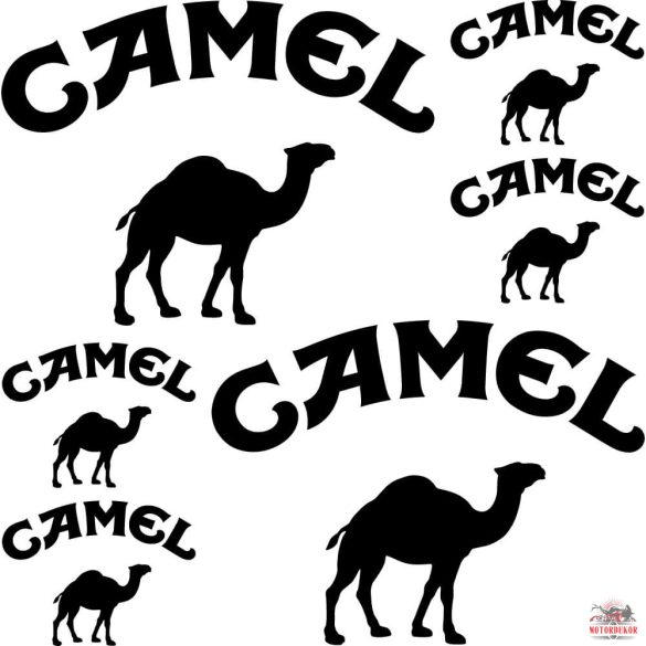 Camel szponzor matrica szett