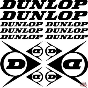 Dunlop szponzor matrica szett