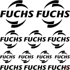 Fuchs szponzor matrica szett