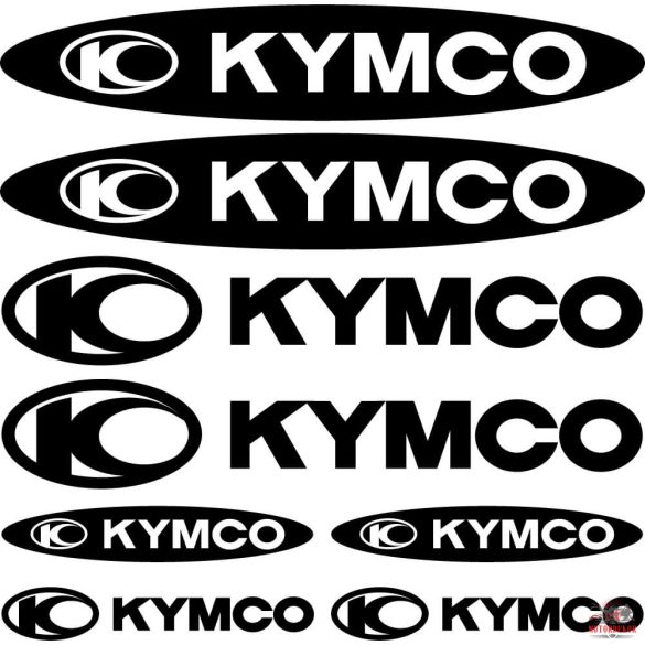 Kymco szponzor matrica szett