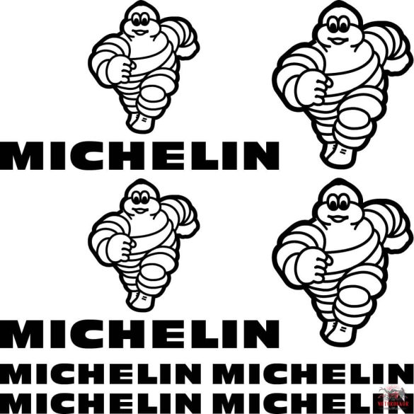 Michelin szponzor matrica szett