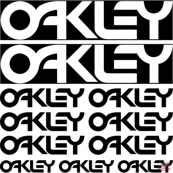 Oakley "1" szponzor matrica szett