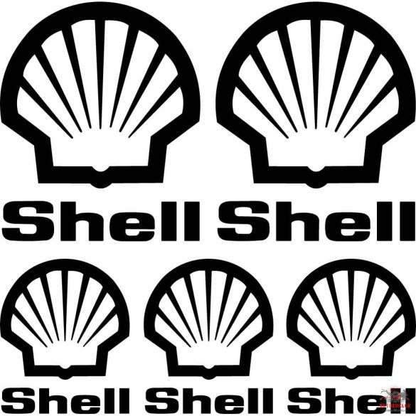 Shell szponzor matrica szett