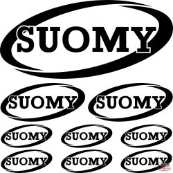 Suomy szponzor matrica szett