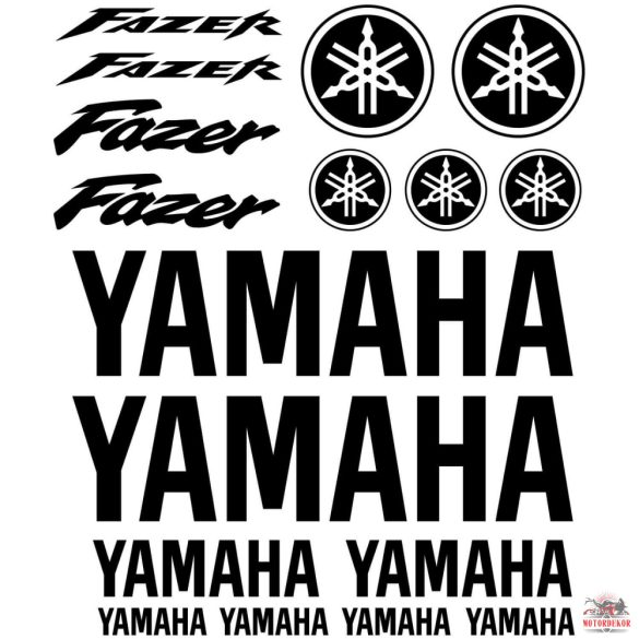 Yamaha Fazer "2" matrica szett