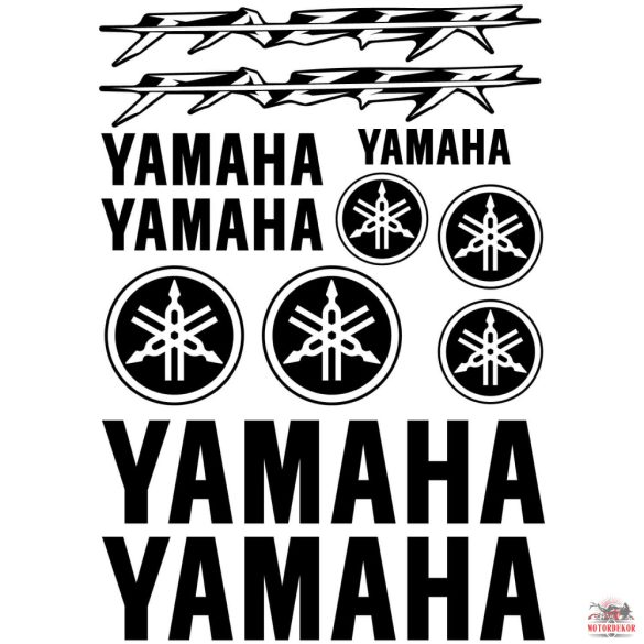 Yamaha Fazer "3" matrica szett