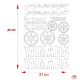 Yamaha Fazer "3" matrica szett