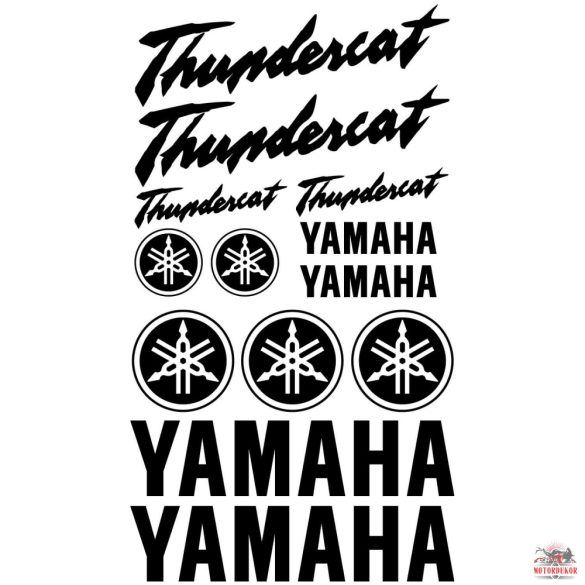 Yamaha Thundercat matrica szett