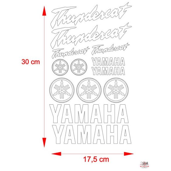 Yamaha Thundercat matrica szett