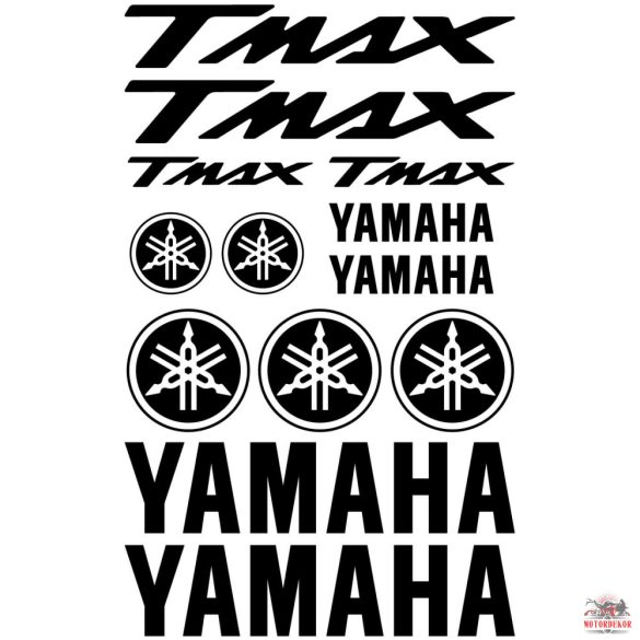 Yamaha TMAX matrica szett