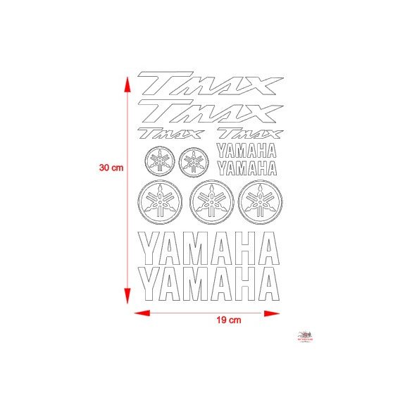 Yamaha TMAX matrica szett