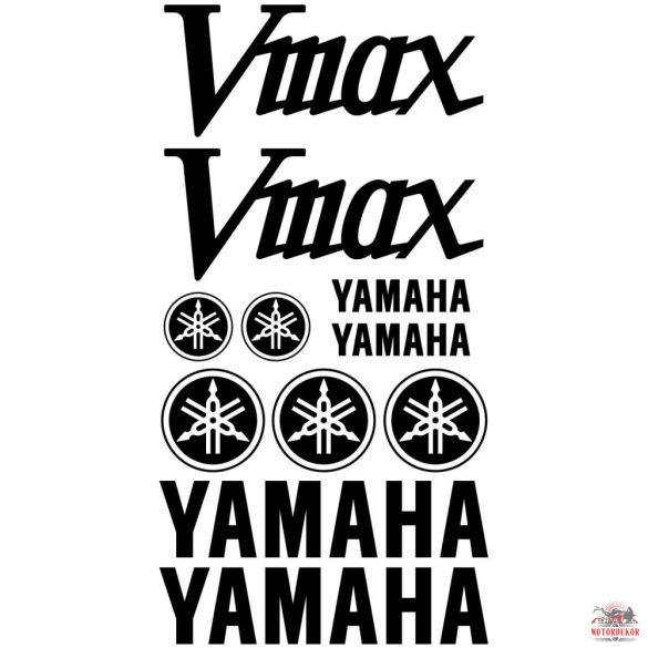 Yamaha VMAX "1" matrica szett