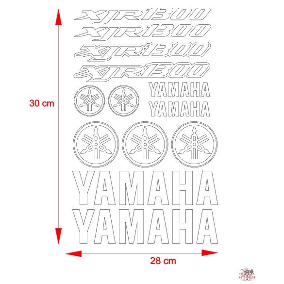 Yamaha XJR1300 matrica szett