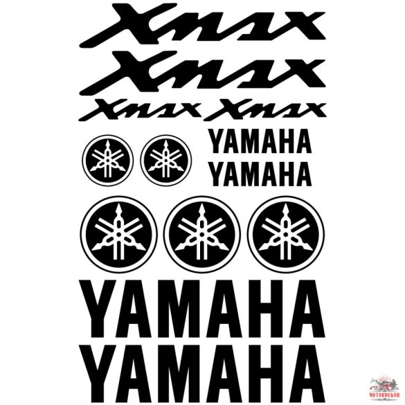 Yamaha XMAX matrica szett