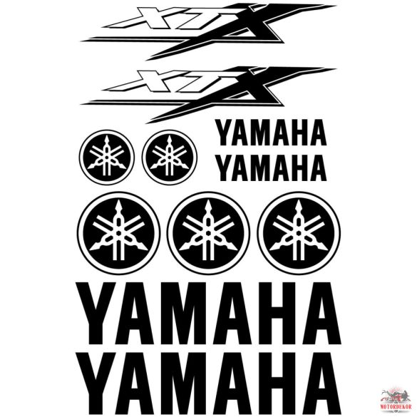 Yamaha XTX matrica szett