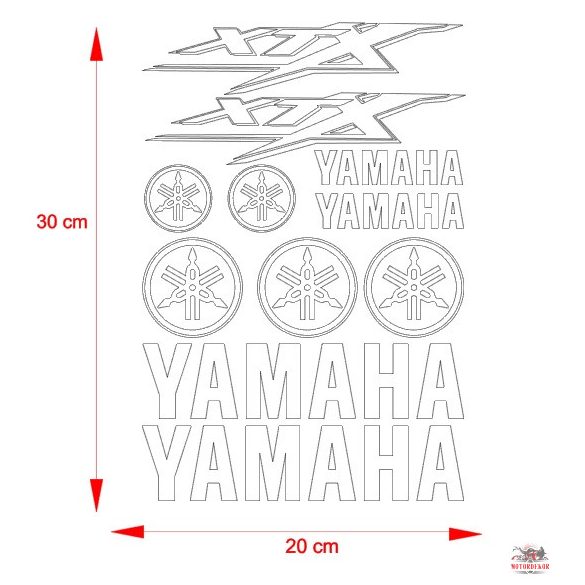 Yamaha XTX matrica szett