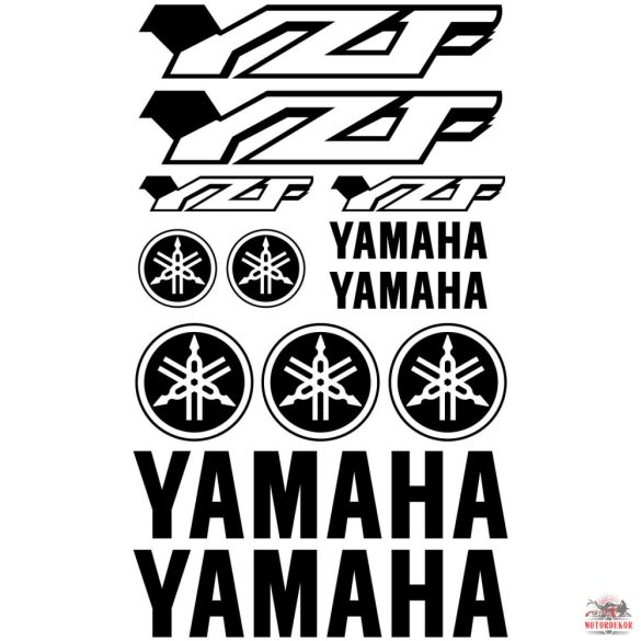 Yamaha YZF matrica szett