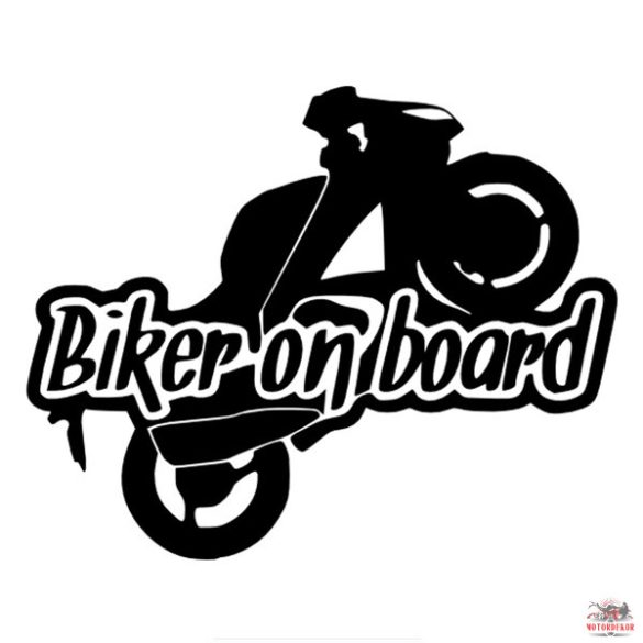 Biker on Board matrica