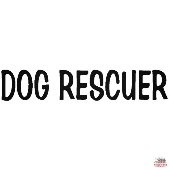 Dog Rescuer matrica